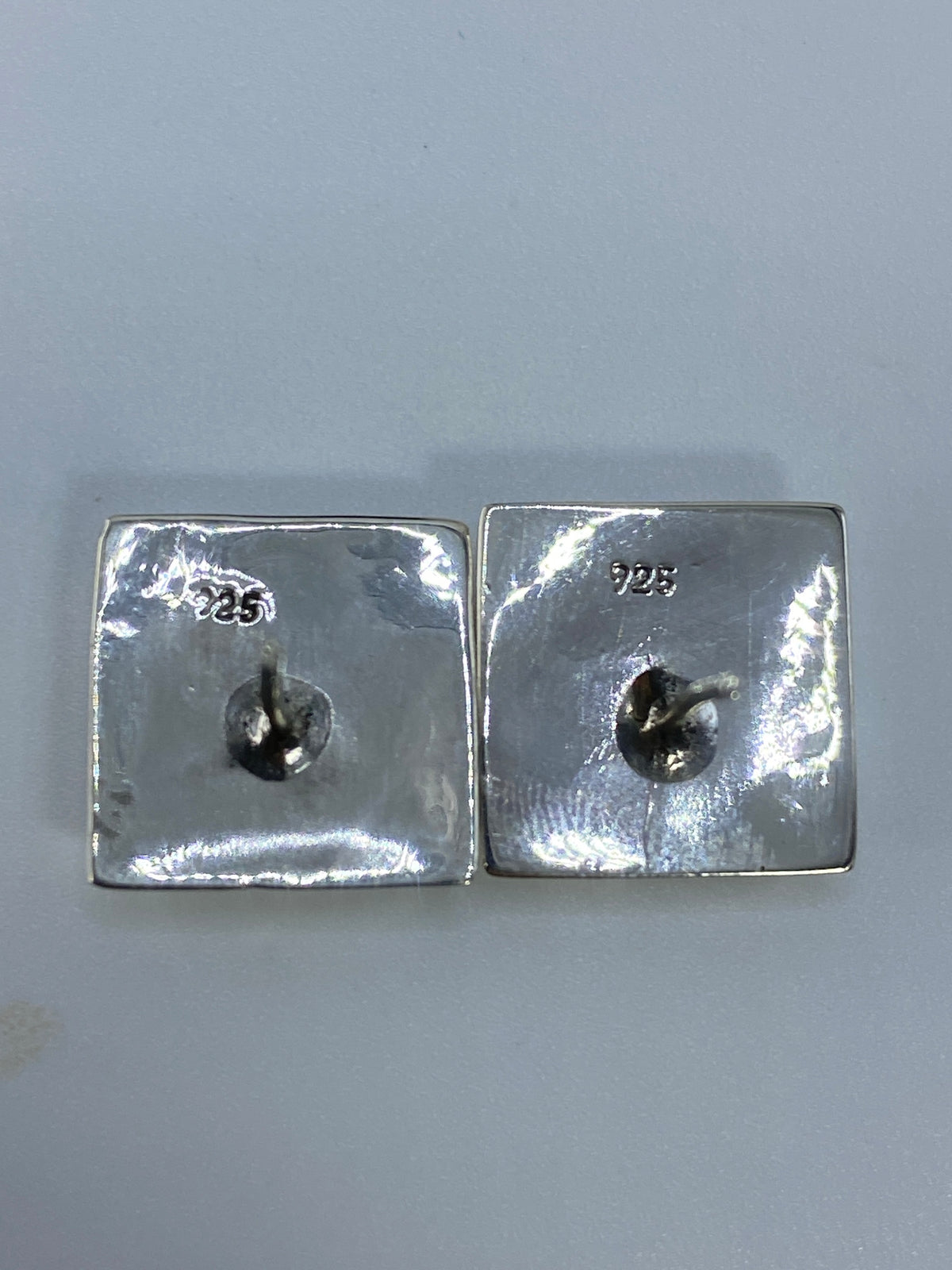 Aretes de Plata con Ópalo de Fuego — Taxco 925 — foto 5
