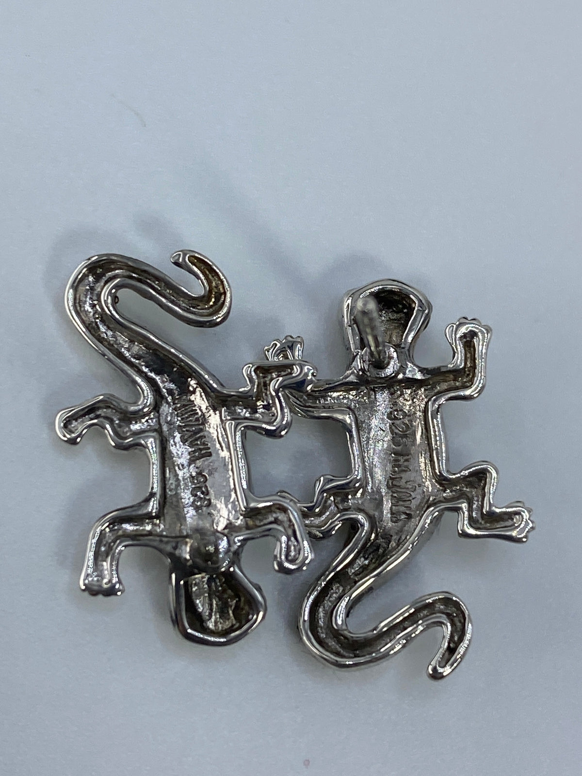 Aretes de Plata con Ópalo de Fuego — Taxco 925 — foto 5