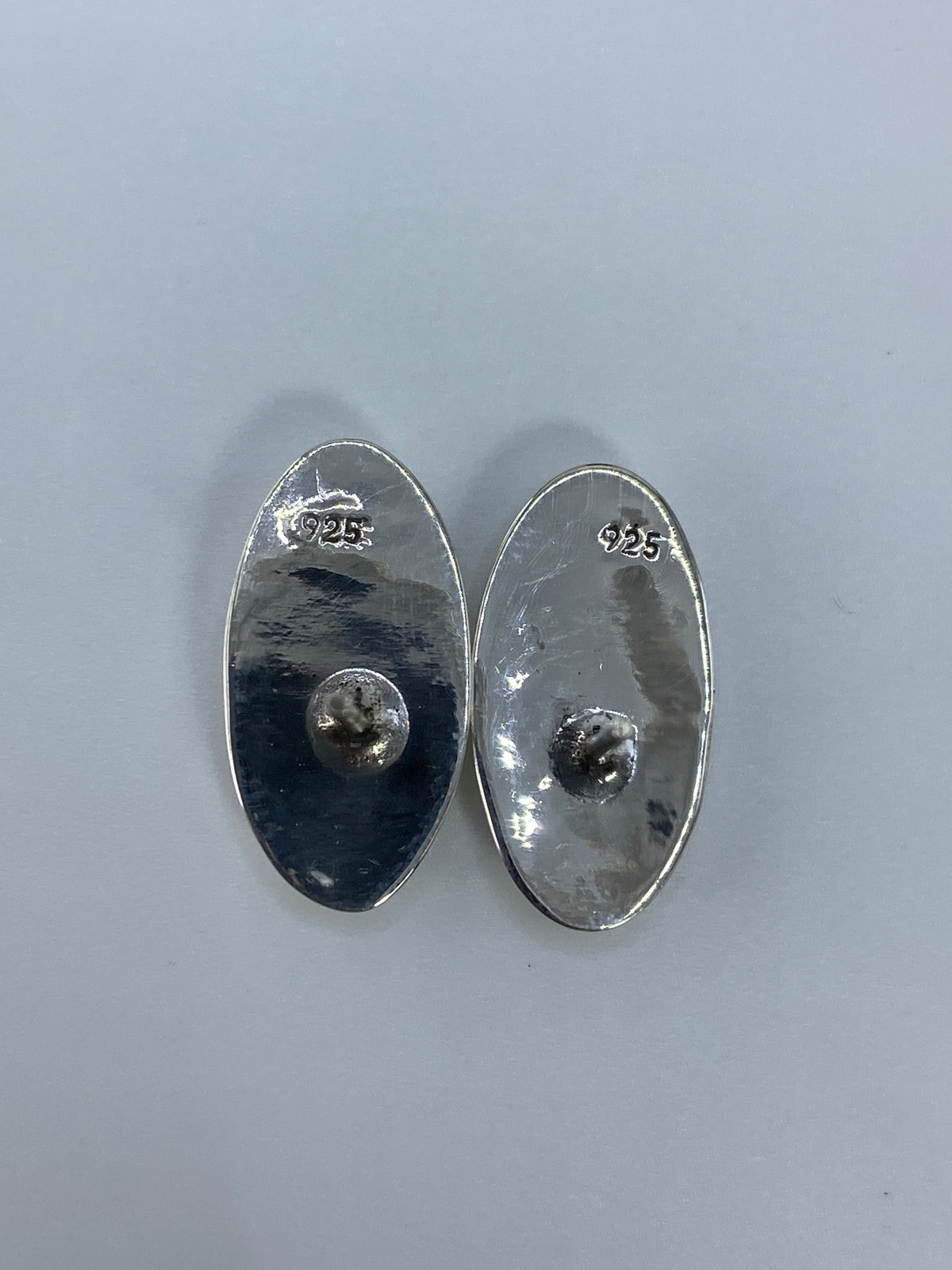 Aretes de Plata con Ópalo de Fuego — Taxco 925 — foto 5