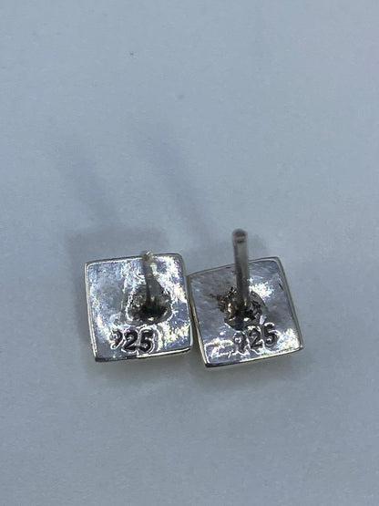 Aretes Plata Ópalo de Fuego Naranja — Taxco 925 — foto 5