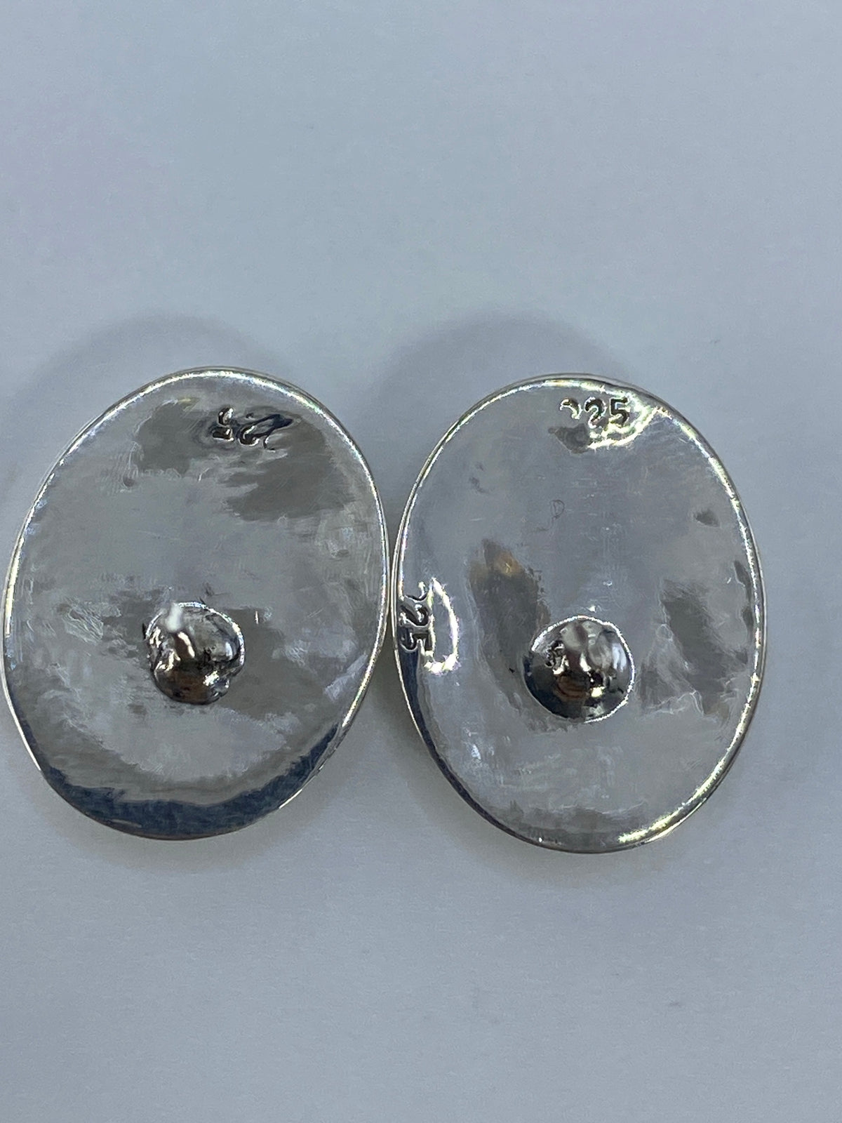 Aretes de Plata con Ópalo de Fuego — Taxco 925 — foto 5