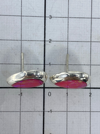 Reverso de los aretes mostrando el sello 925 de autenticidad