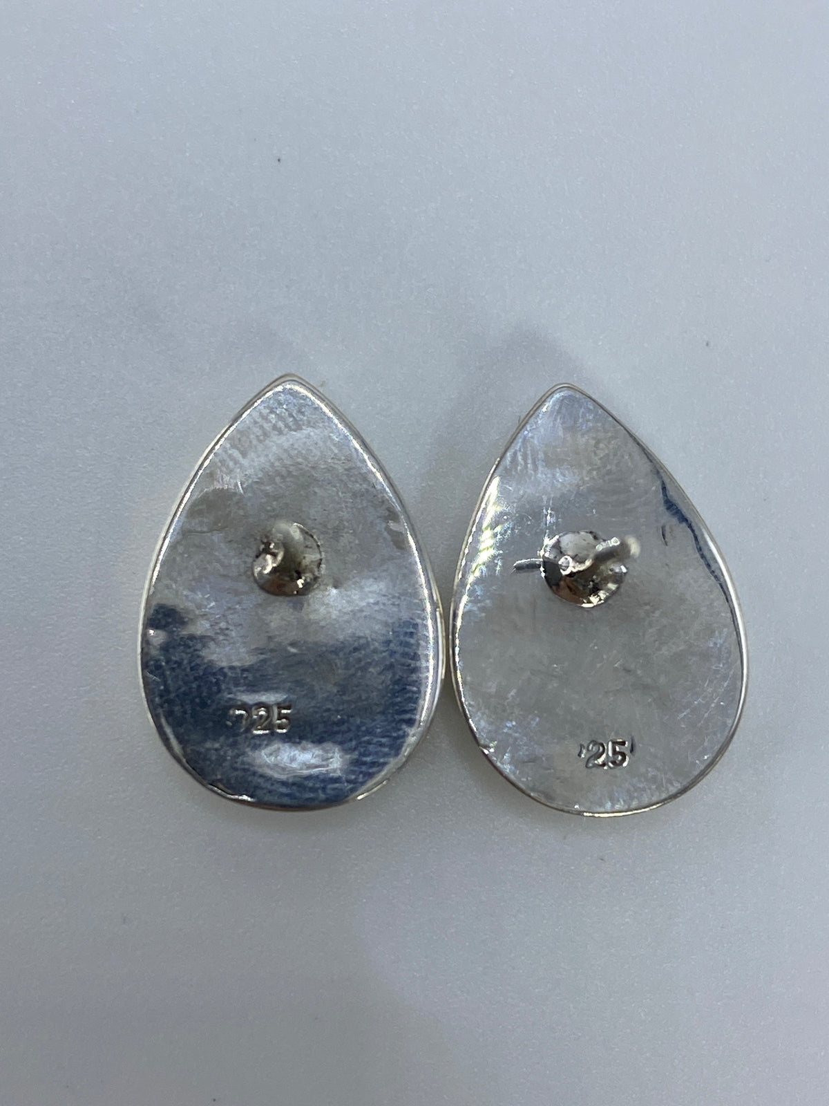 Aretes de Plata con Ópalo de Fuego — Taxco 925 — foto 5