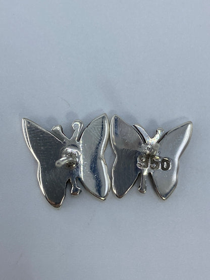 Aretes de Plata con Ópalo de Fuego Verde — Taxco 950 — foto 5