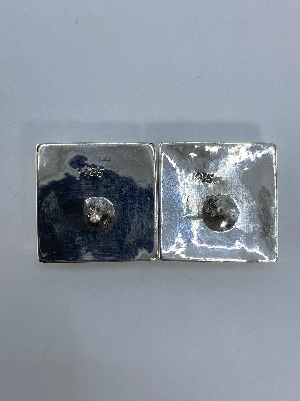 Aretes de Plata Opalo de Fuego Multicolor — Taxco 950 — foto 5