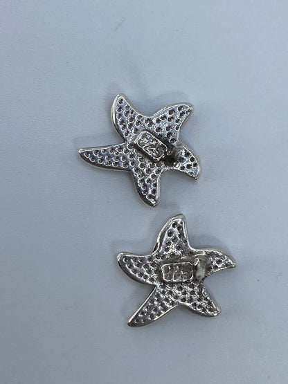 Aretes Plata Estrella de Mar Ópalo de Fuego — Taxco 925 — foto 5