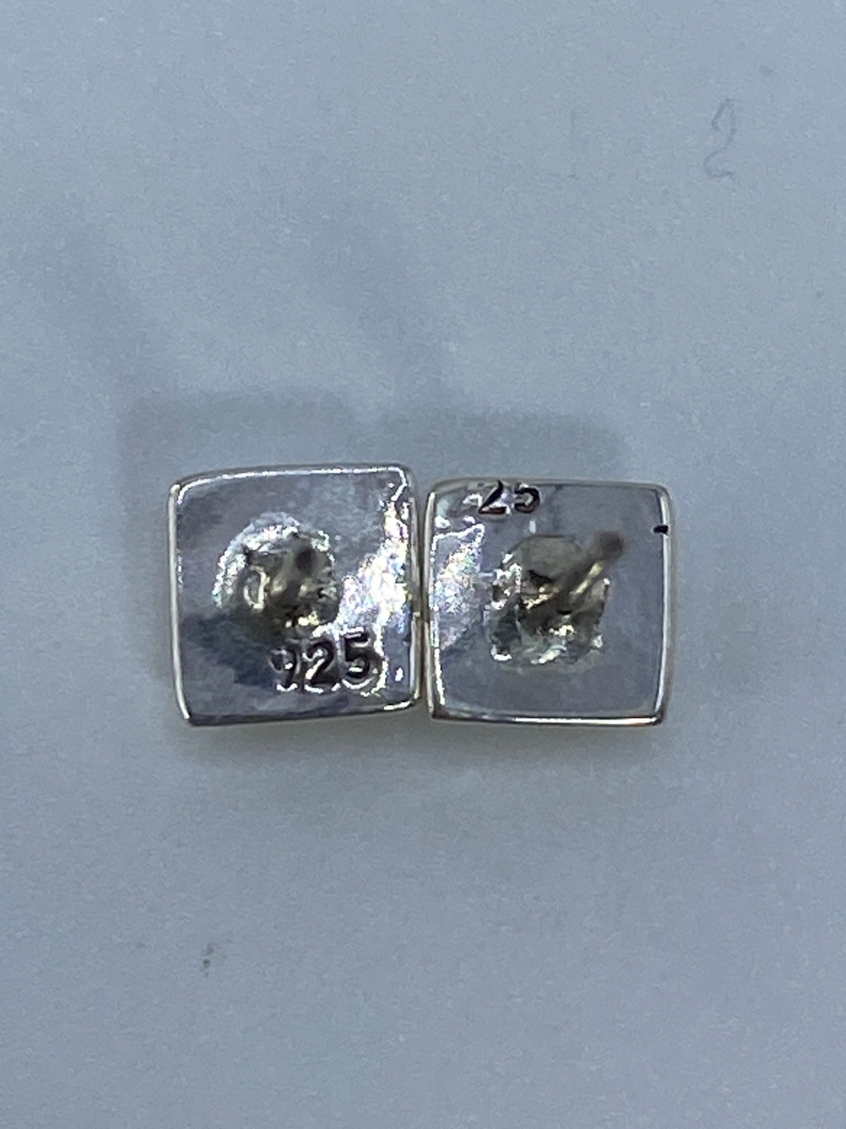 Aretes de Plata Ópalo de Fuego Multicolor — Taxco 925 — foto 5