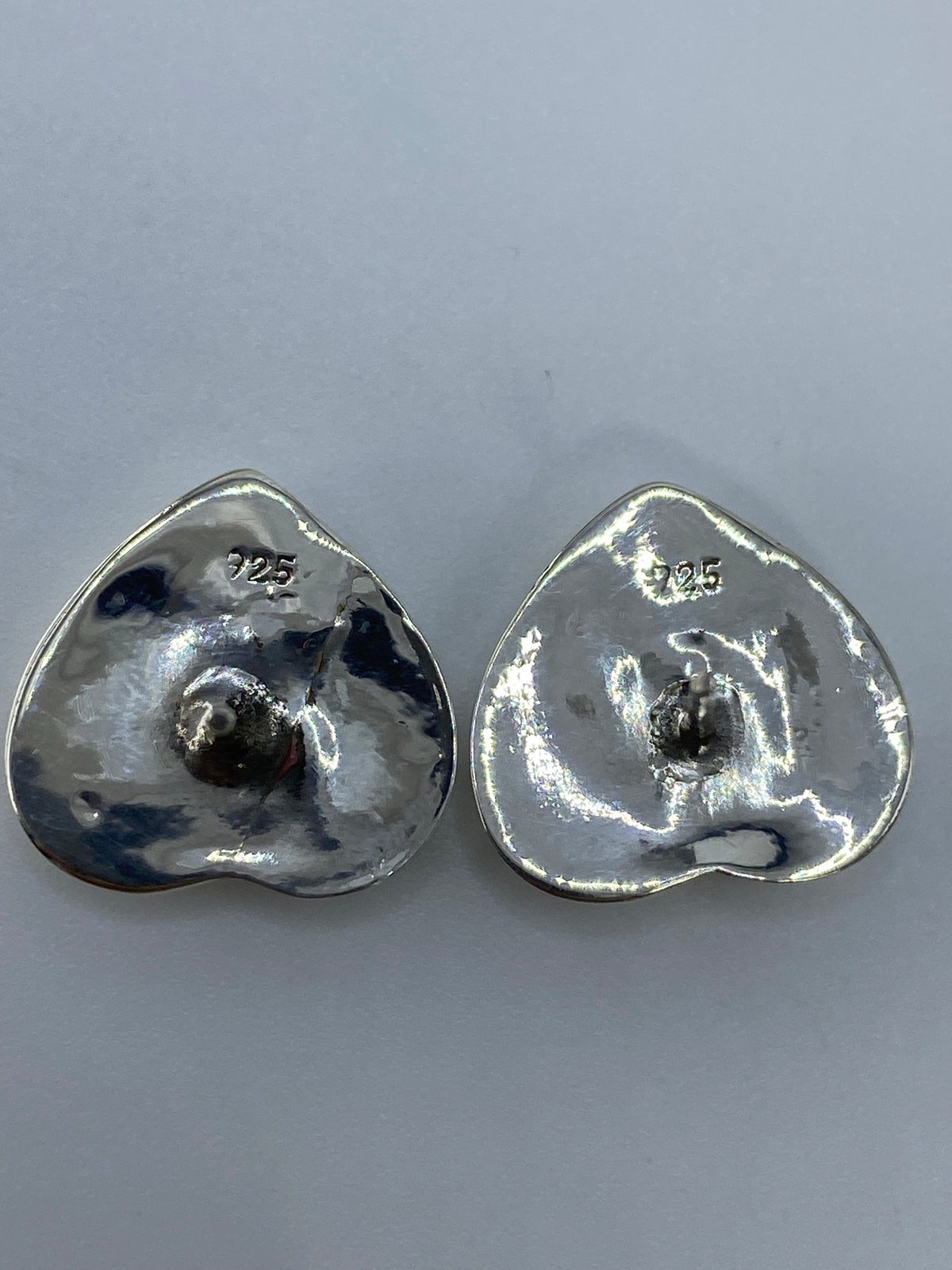 Aretes de Plata con Ópalo de Fuego — Taxco 925 — foto 5