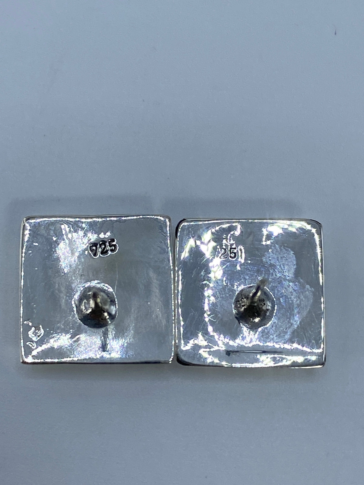 Aretes de Plata con Ópalo de Fuego Verde Limón — foto 5