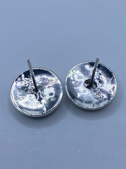 Aretes de Plata 925 con Piedra Morada — Taxco — foto 5