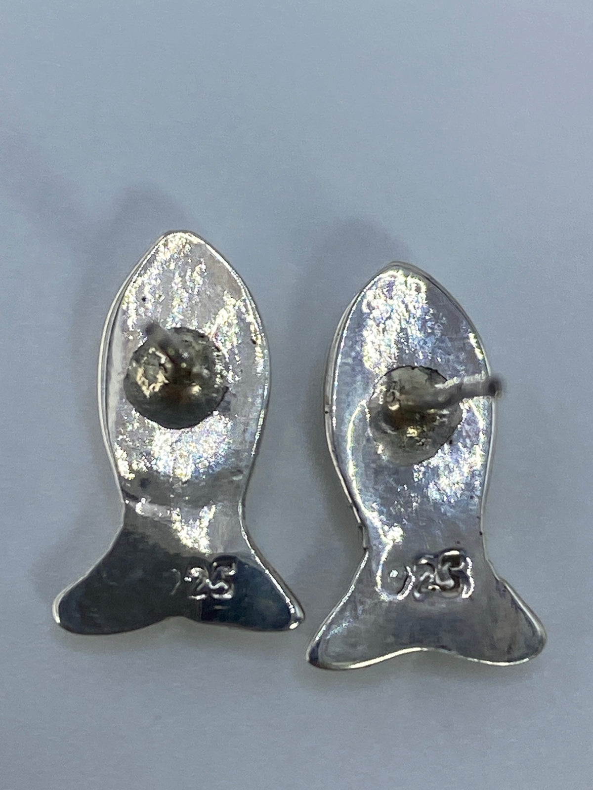 Aretes de Plata con Ópalo de Fuego — Taxco 925 — foto 5