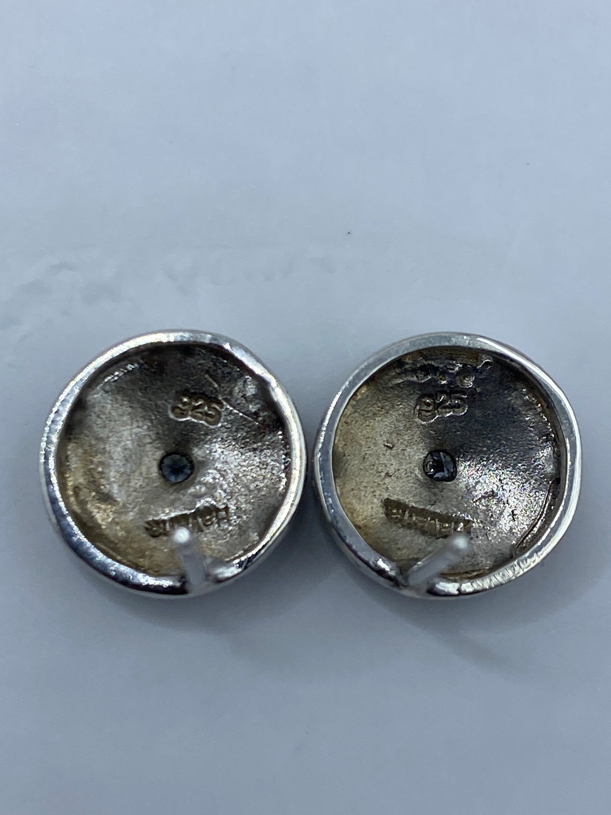 Aretes de Plata con Ópalo de Fuego — Taxco 925 — foto 5