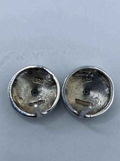 Aretes de Plata con Ópalo de Fuego — Taxco 925 — foto 5