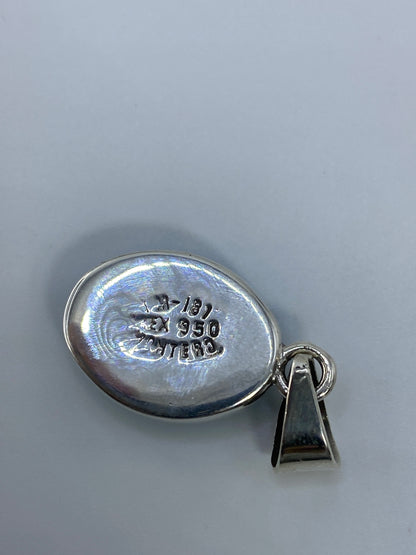 Dije Plata Turquesa Azul Cielo — Taxco 950 — foto 5