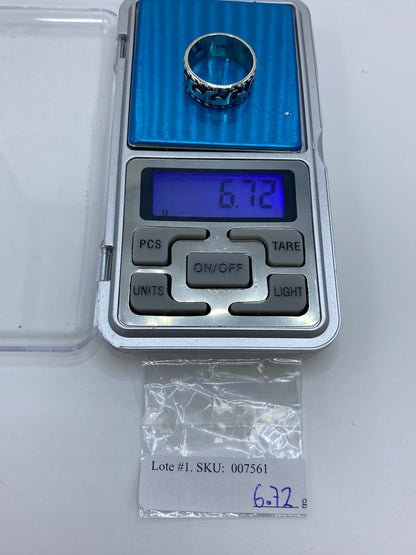 Anillo de Plata Repujada Étnica — Taxco 925 — foto 6