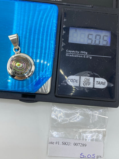 Dije de Plata 925 con Piedra Multicolor — Taxco — foto 6