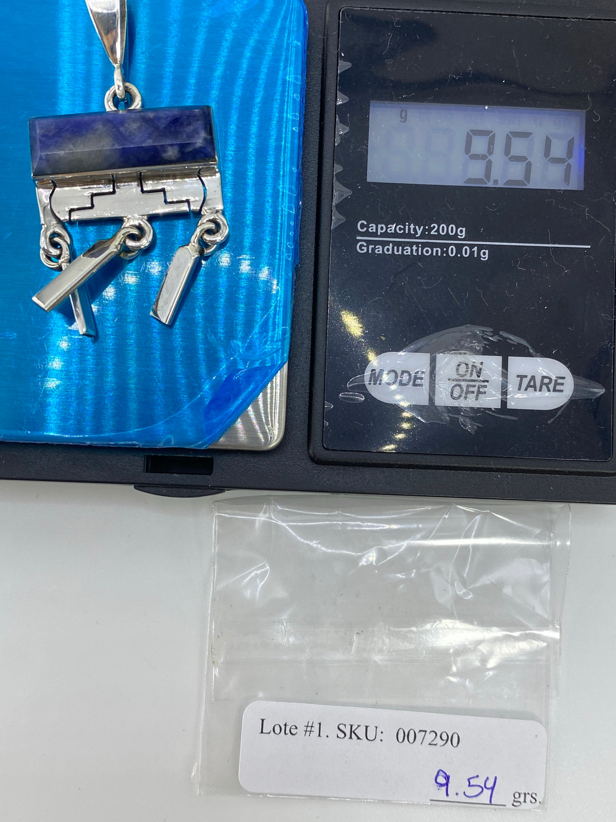Dije Geométrico Multicolor Plata 950 — Hecho a Medida — foto 6