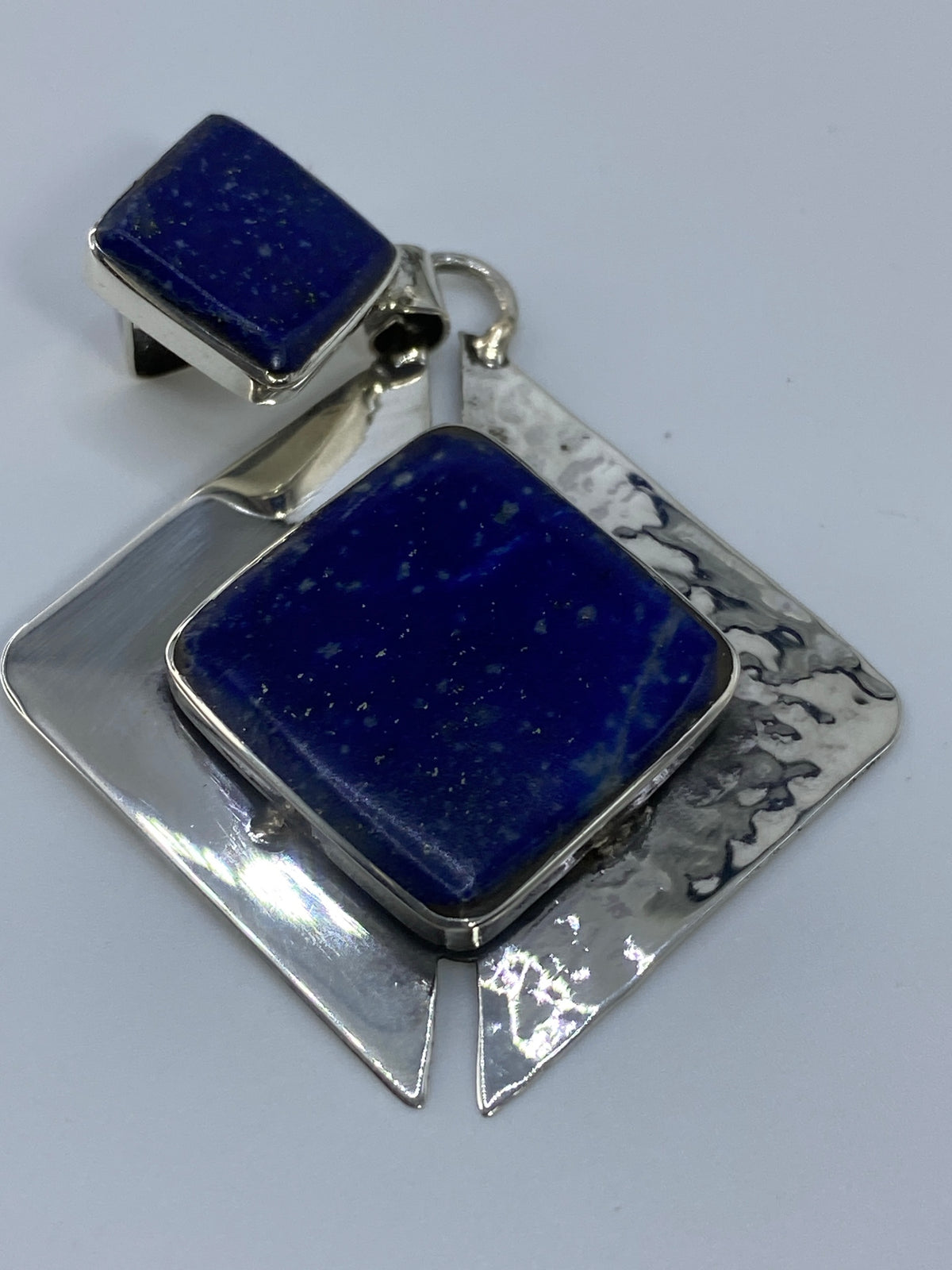 Dije de Plata Lapislazuli Geometrico — Taxco 925 — foto 5