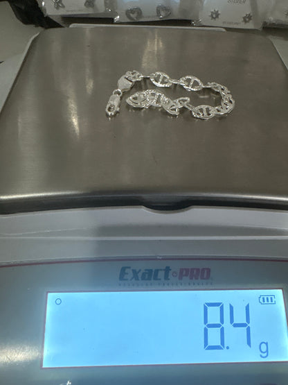 Pulsera de Eslabón en Plata .925 Taxco — foto 7