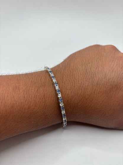 Pulsera de Circonia Morada en Plata .925 — foto 6