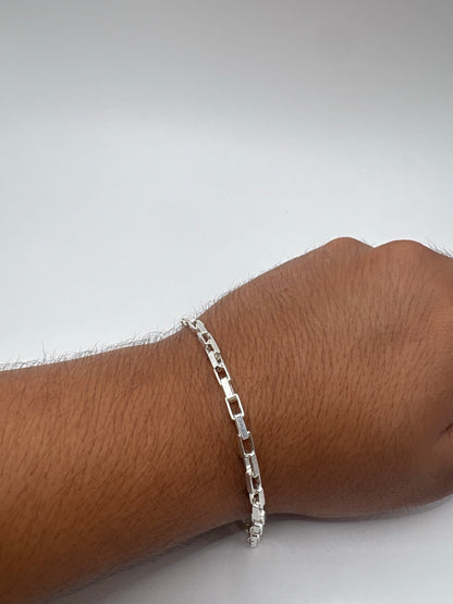 Pulsera de Eslabón en Plata .925 de Taxco — foto 6