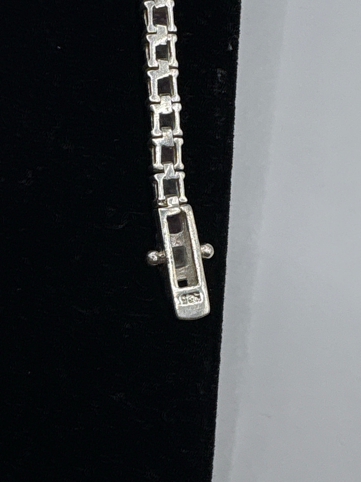 Pulsera de Plata .925 con Circonia Rosa — foto 5