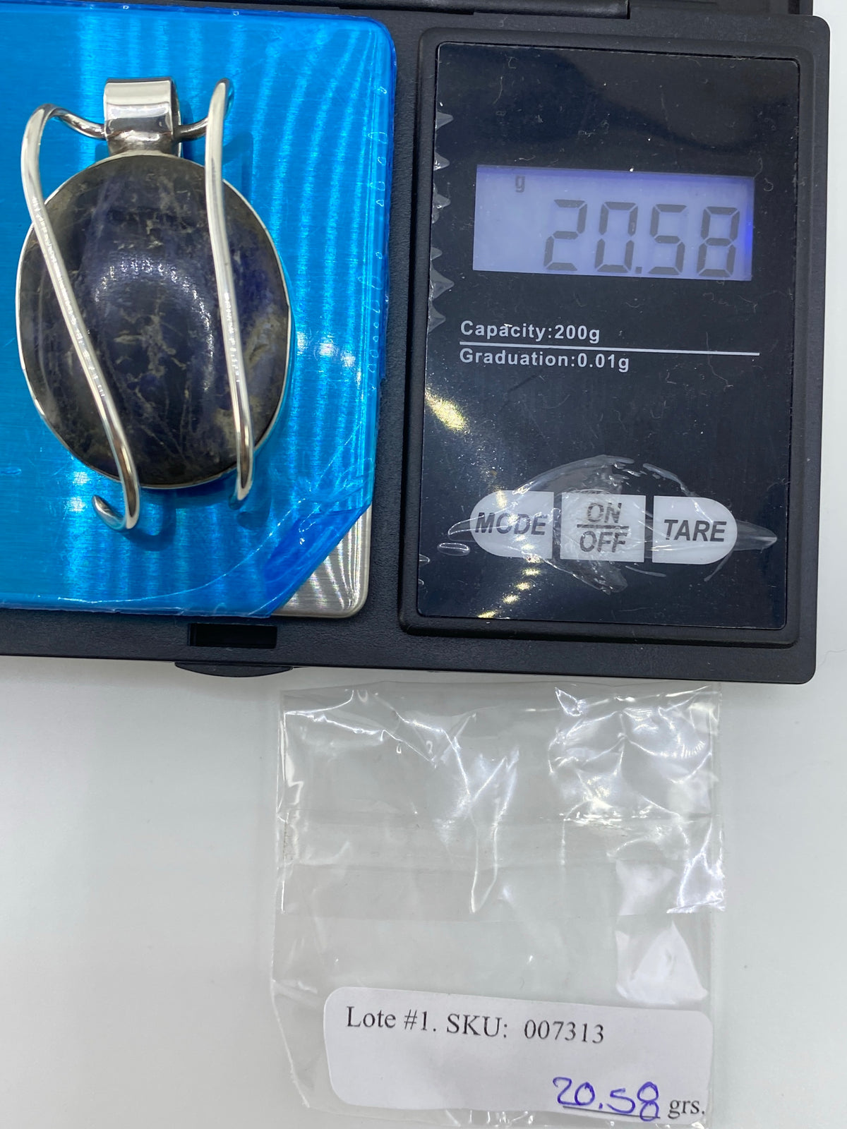 Dije de Plata 925 con Piedra Engastada — Taxco — foto 6