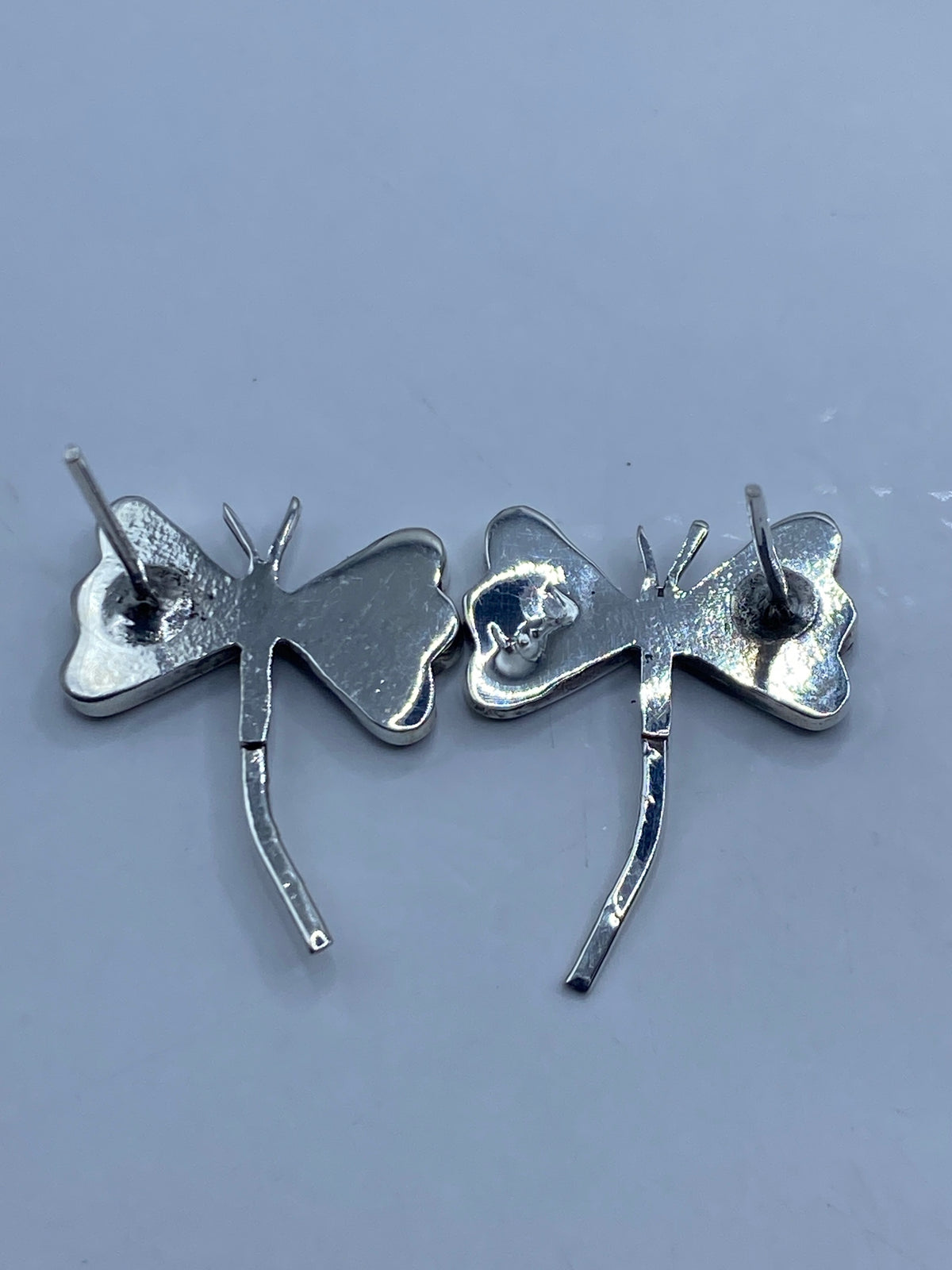Aretes de Plata Libélula con Ónix — Taxco 925 — foto 5
