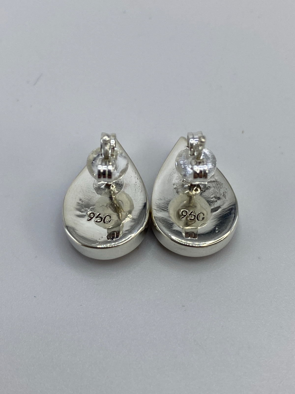 Aretes de Plata con Coral Rojo — Taxco 925 — foto 5