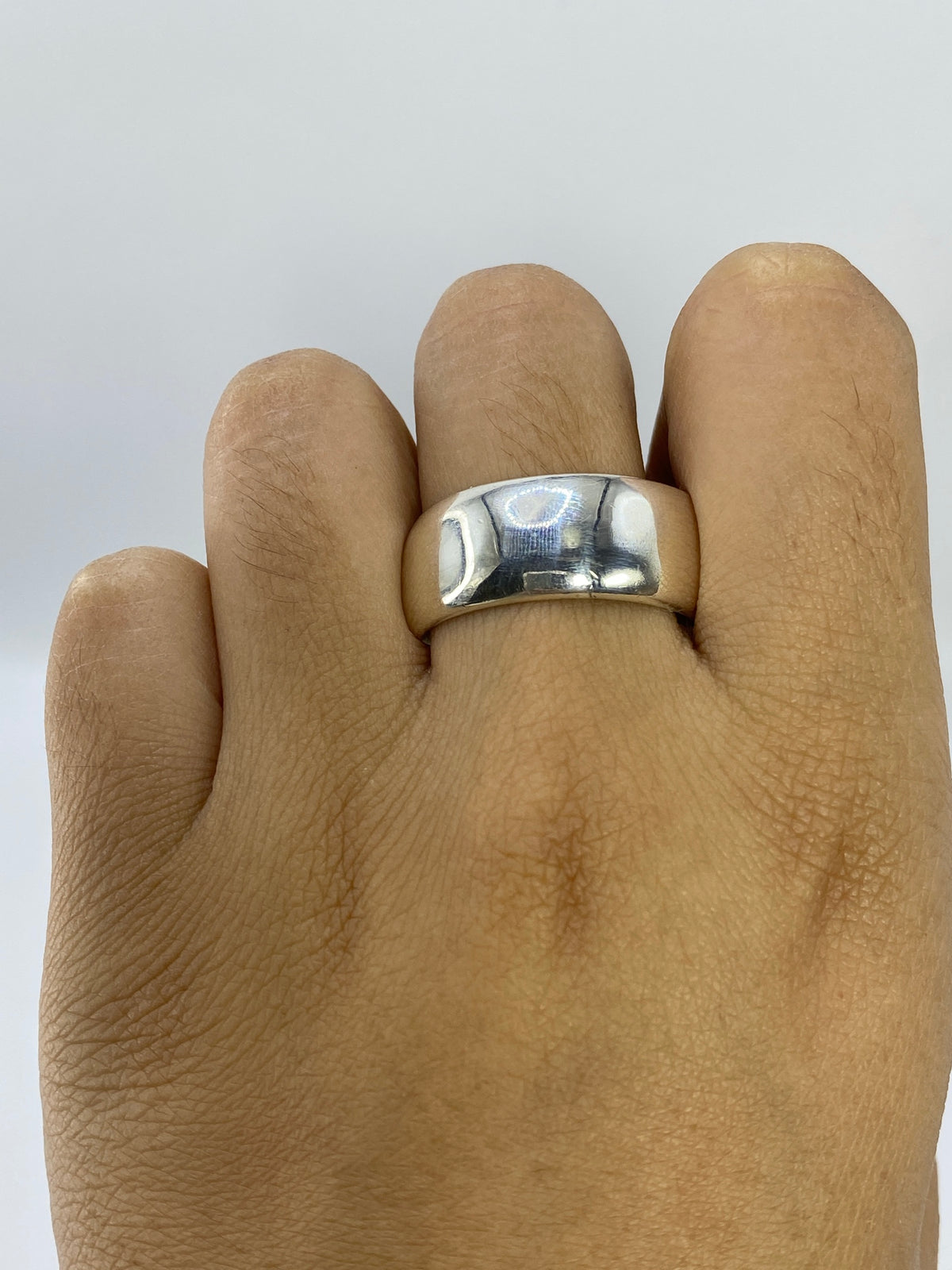 Anillo de Plata Lisa Maciza — Taxco 925 — foto 5