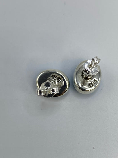 Aretes de Plata con Turquesa Azul — Taxco 950 — foto 5