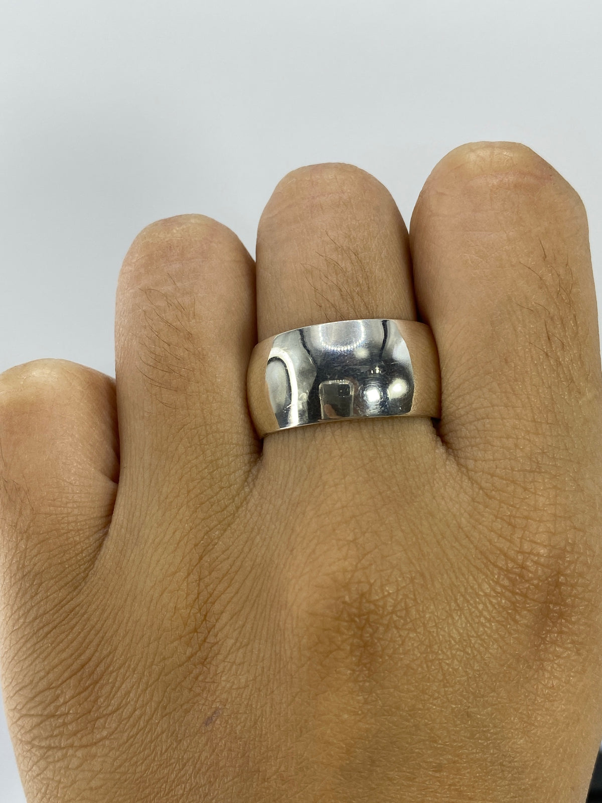 Anillo de Plata Banda Lisa — Taxco 925 — foto 5