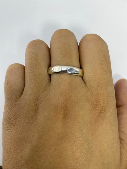 Anillo de Plata 925 Banda Pulida — Taxco Talla 12 — foto 5