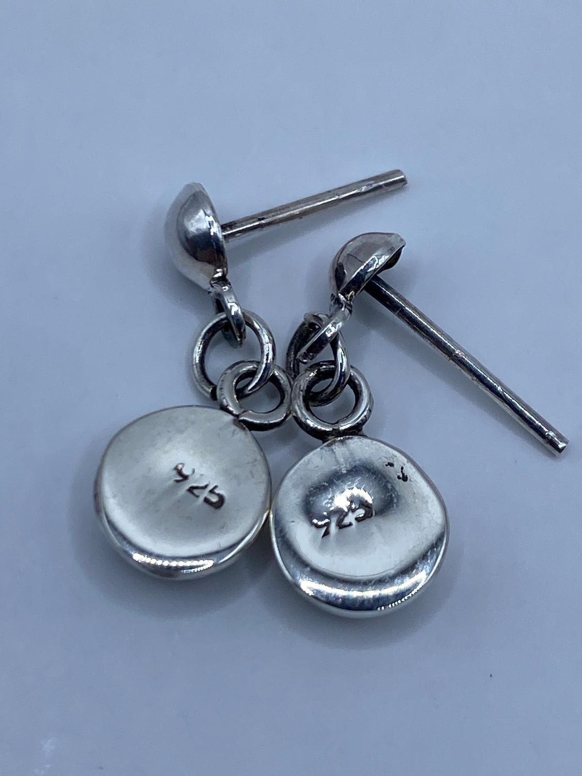 Aretes Plata Ópalo de Fuego — Engaste a Mano Taxco — foto 5