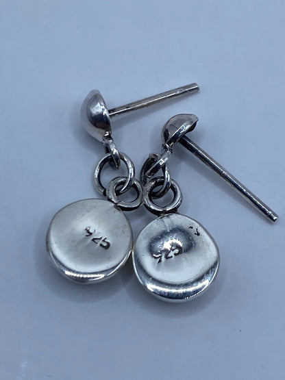 Aretes Plata Ópalo de Fuego — Engaste a Mano Taxco — foto 5