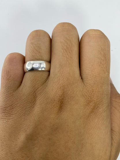 Anillo de Plata 925 Banda Lisa — Taxco Unisex — foto 5