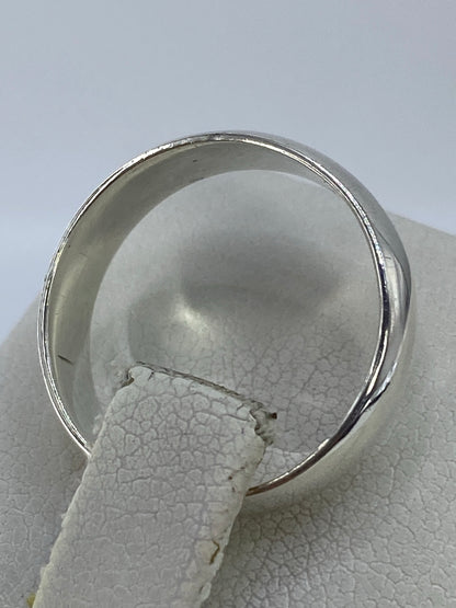 Detalle del interior del anillo mostrando el Quinto 925 grabado