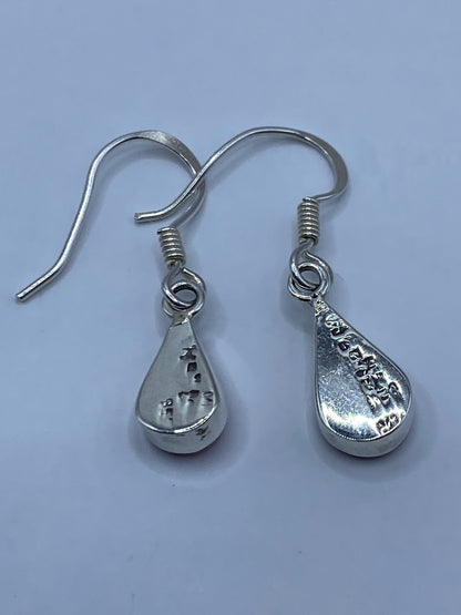 Aretes de Plata con Ópalo de Fuego — Taxco 925 — foto 5