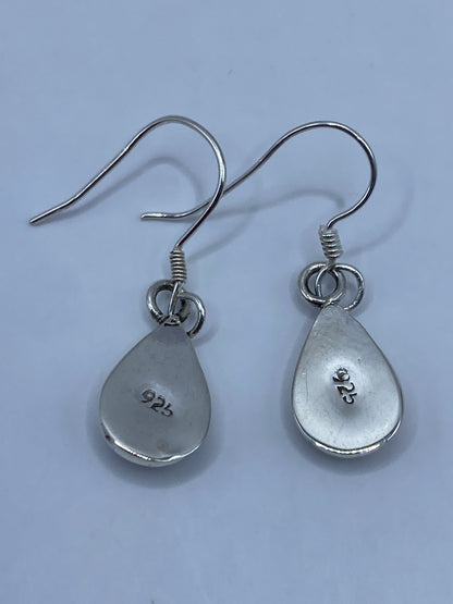 Aretes de Plata con Ópalo de Fuego — Taxco 925 — foto 5