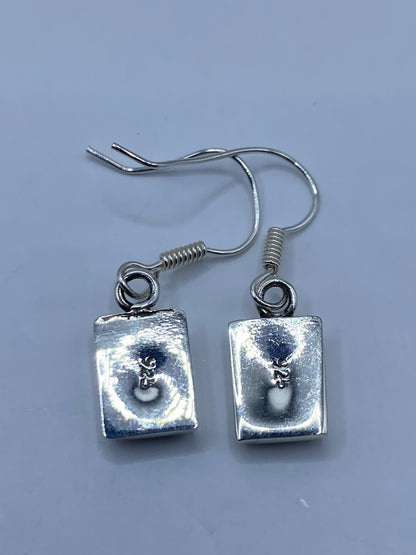 Aretes de Plata Ópalo de Fuego Azul — Taxco 925 — foto 5