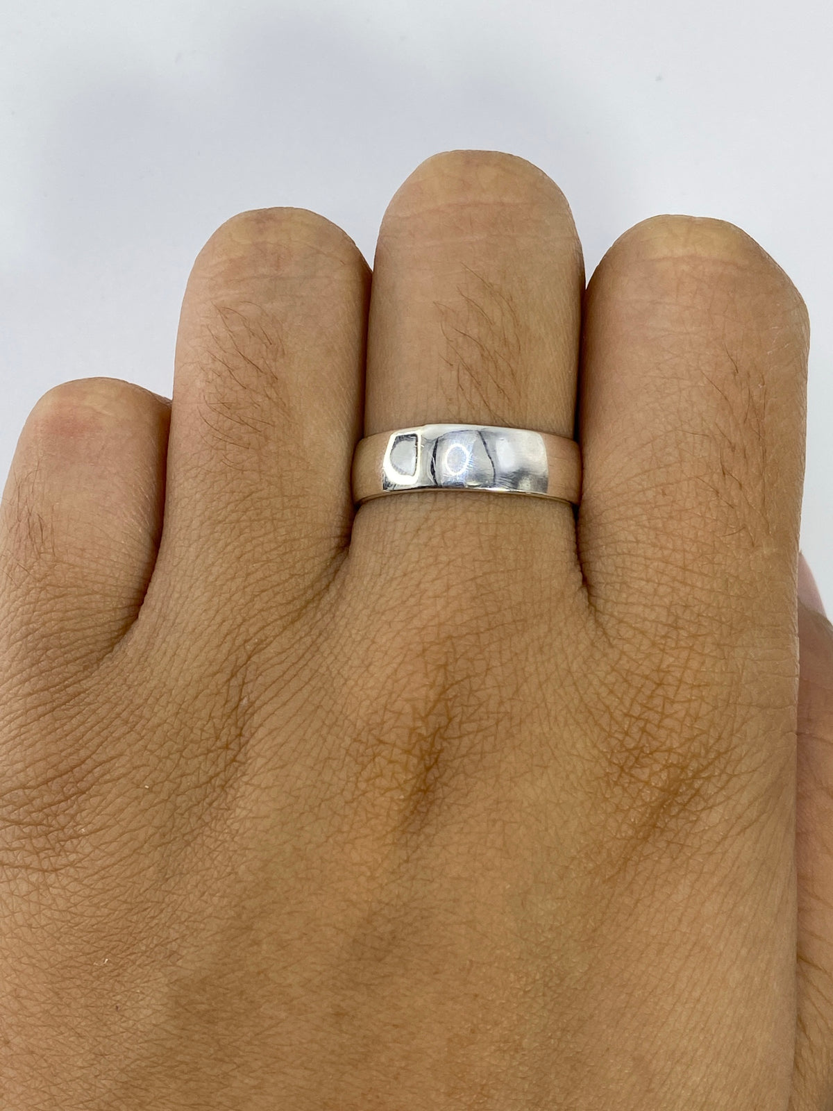 Anillo de Plata 925 Minimalista Banda — Taxco — foto 5