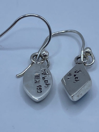 Aretes de Plata con Ópalo de Fuego — Taxco 950 — foto 5