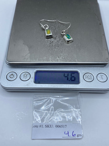 Aretes de Plata 925 con Piedra — Taxco Minimalista — foto 6
