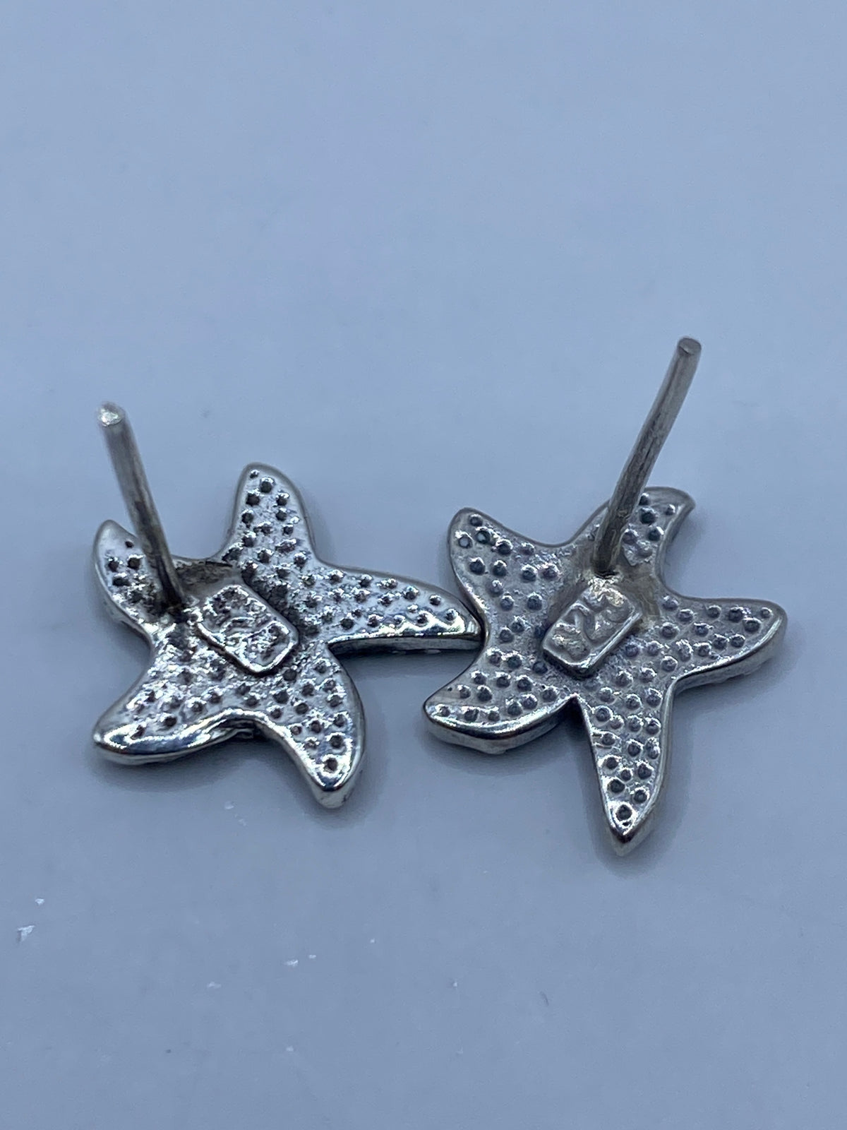 Aretes Plata con Ópalo de Fuego Azul — Taxco 925 — foto 5