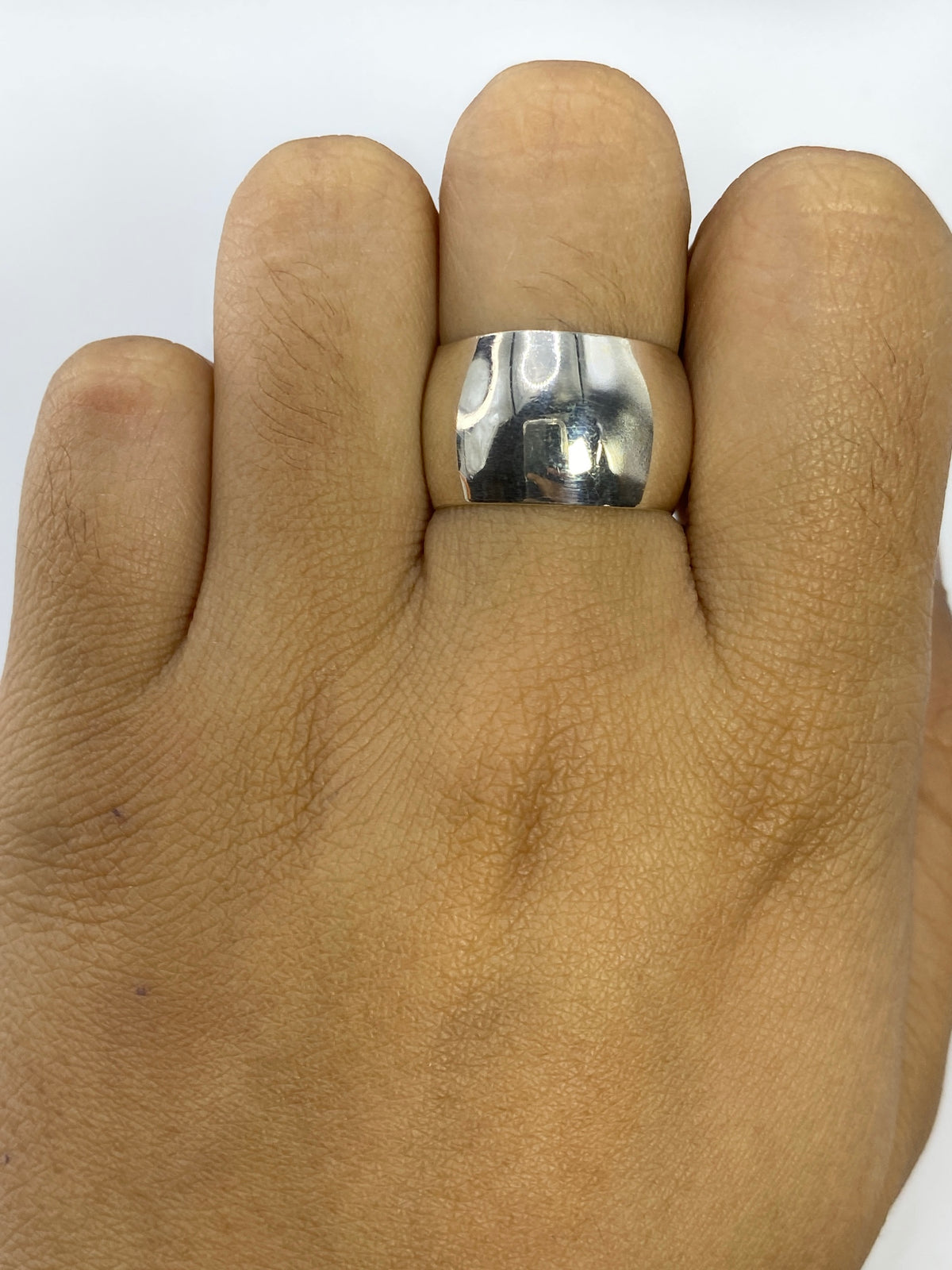 Anillo de Plata Pulido — Talla 6 Ajustable | Taxco 925 — foto 5