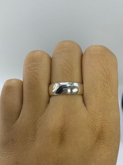 Anillo de Plata 925 Pulido Banda Minimalista — Taxco — foto 5