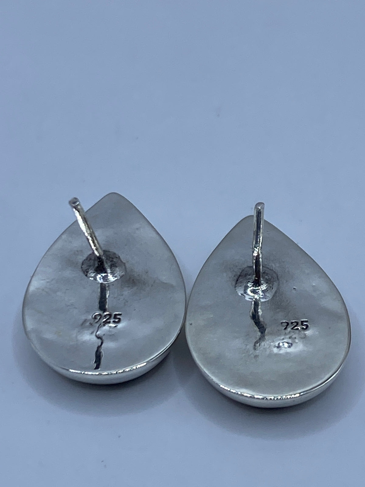Aretes de Plata Opalo de Fuego Verde — Taxco 925 — foto 5