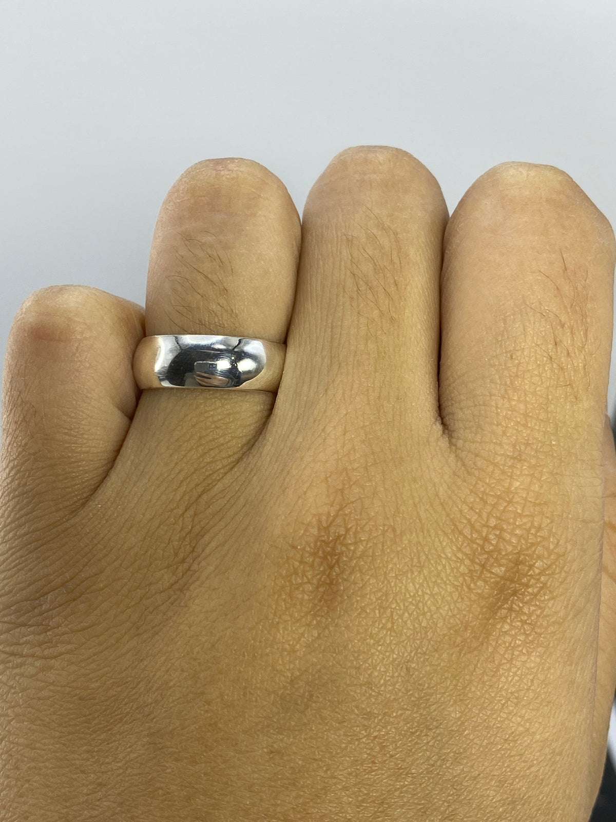 Anillo de Plata 925 Pulido Minimalista — Unisex Taxco — foto 5