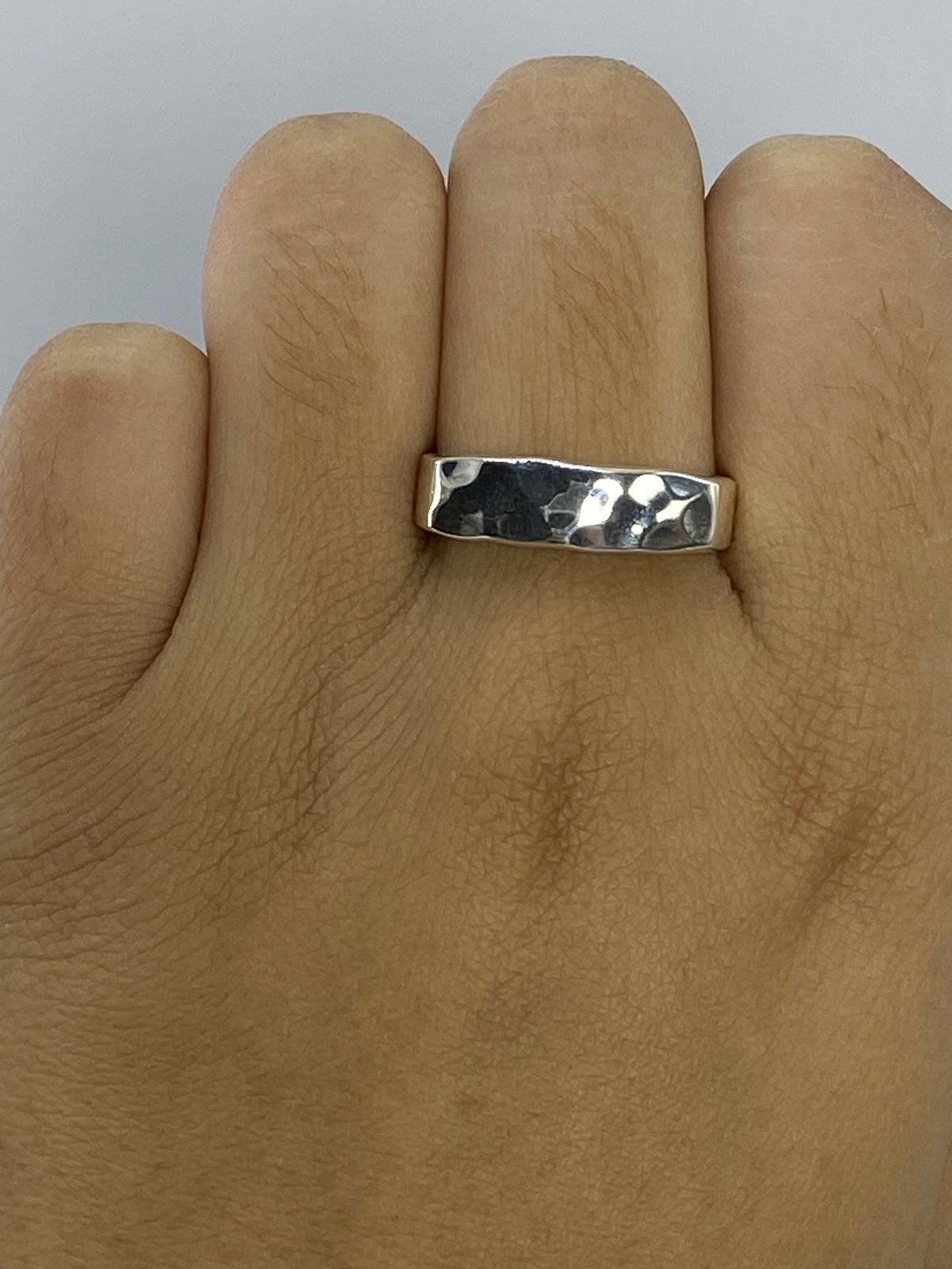 Anillo de Plata 925 Pulido — Minimalista Taxco — foto 5