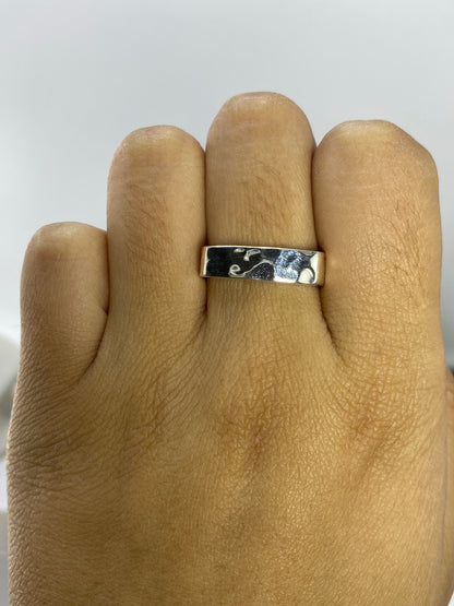 Anillo de Plata Cuadrado Minimalista — Taxco 925 — foto 5